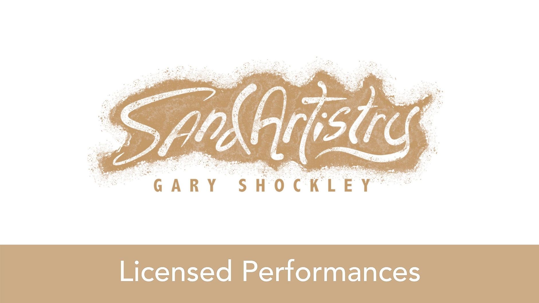 Sand Artistry Licensed Performances
